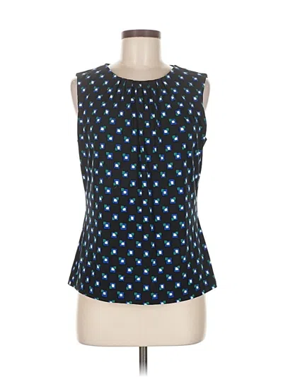 Pre-owned Calvin Klein Sleeveless Blouse In Blue