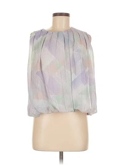 Pre-owned Calvin Klein Sleeveless Blouse In Gray