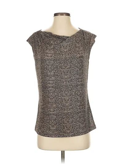 Pre-owned Calvin Klein Sleeveless Blouse In Gray
