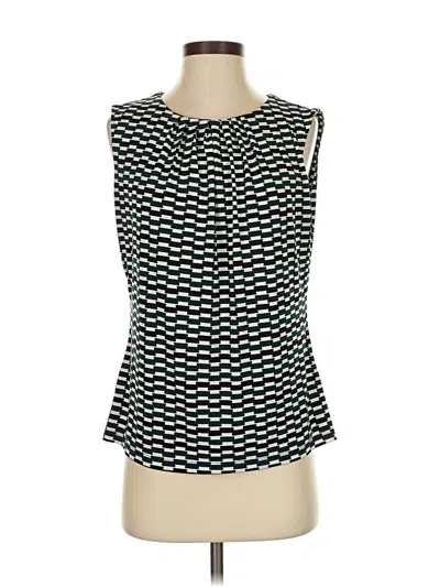 Pre-owned Calvin Klein Sleeveless Blouse In Green