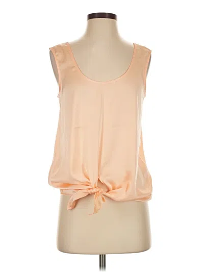 Calvin Klein Sleeveless Blouse In Orange