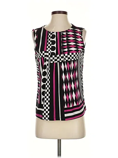 Pre-owned Calvin Klein Sleeveless Blouse In Pink