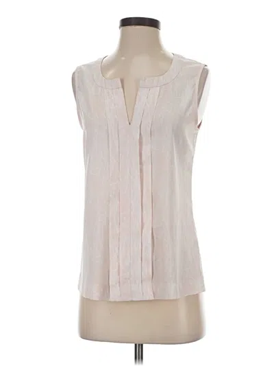 Pre-owned Calvin Klein Sleeveless Blouse In Pink