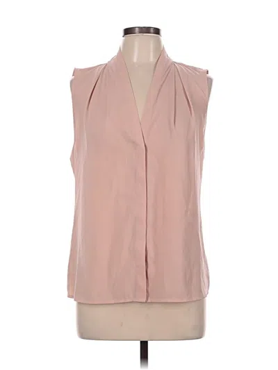 Pre-owned Calvin Klein Sleeveless Blouse In Pink