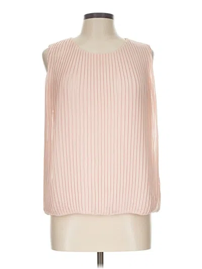 Pre-owned Calvin Klein Sleeveless Blouse In Pink