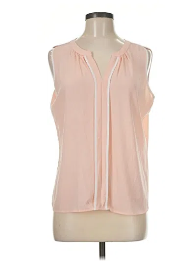 Pre-owned Calvin Klein Sleeveless Blouse In Pink