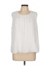 Calvin Klein Sleeveless Blouse In White