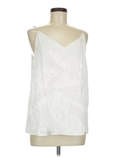 Pre-owned Calvin Klein Sleeveless Blouse In White