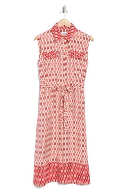 Calvin Klein Sleeveless Midi Shirtdress