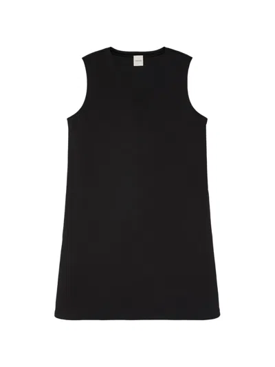 Calvin Klein Sleeveless Mini Dress In Black