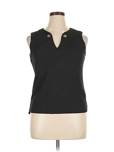 Pre-owned Calvin Klein Sleeveless T-shirt In Black