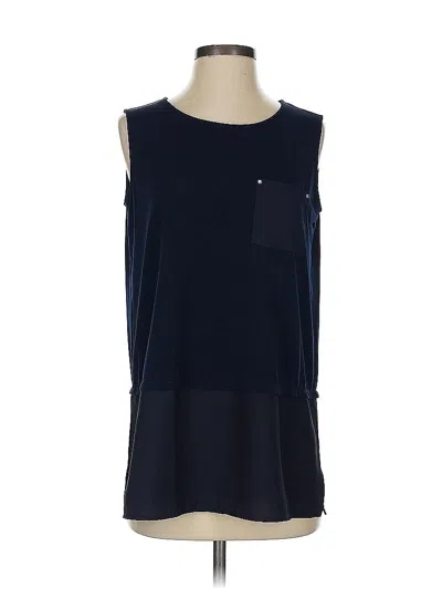 Pre-owned Calvin Klein Sleeveless T-shirt In Blue