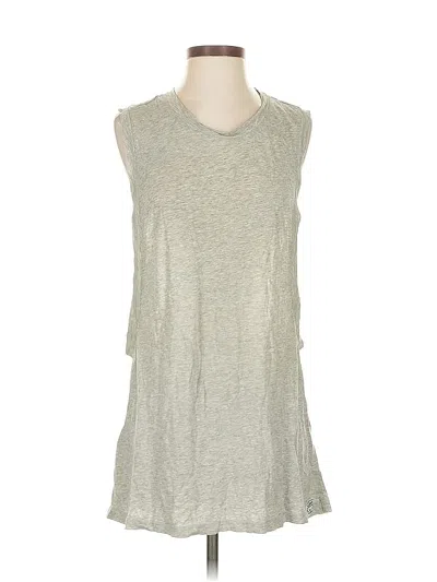 Pre-owned Calvin Klein Sleeveless T-shirt In Gray