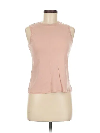 Pre-owned Calvin Klein Sleeveless T-shirt In Pink