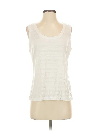 Pre-owned Calvin Klein Sleeveless T-shirt In White