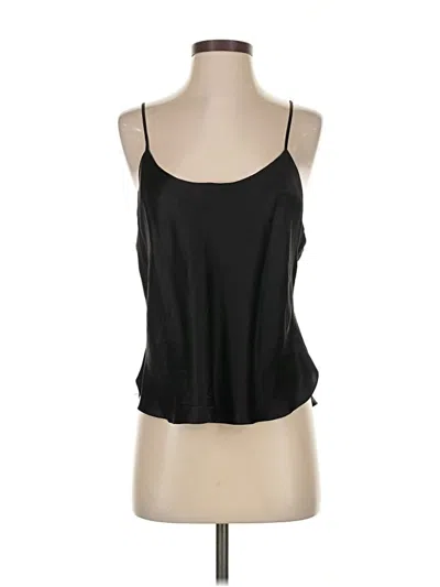 Pre-owned Calvin Klein Sleeveless Top Black Halter Neckline Tops