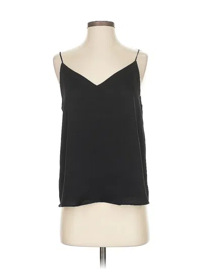Pre-owned Calvin Klein Sleeveless Top Black Sweetheart Neckline Tops