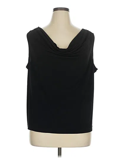 Pre-owned Calvin Klein Sleeveless T-shirt In Black