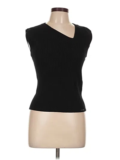 Pre-owned Calvin Klein Sleeveless T-shirt In Black