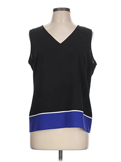 Pre-owned Calvin Klein Sleeveless T-shirt In Black