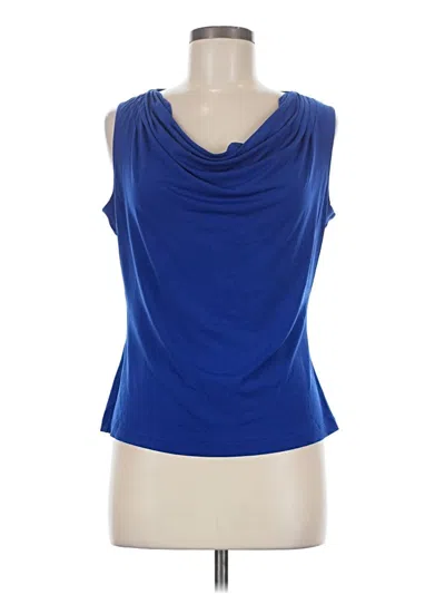Pre-owned Calvin Klein Sleeveless T-shirt In Blue