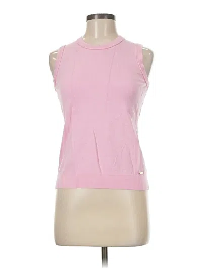 Pre-owned Calvin Klein Sleeveless T-shirt In Pink