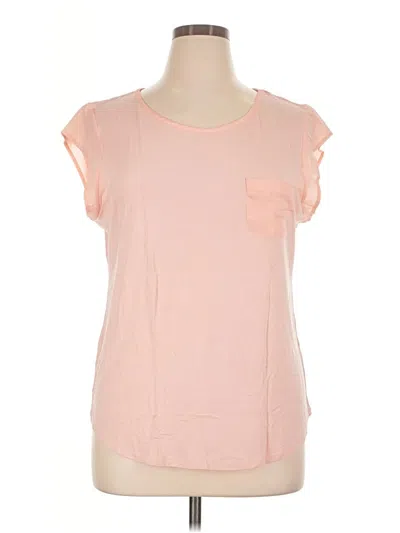 Pre-owned Calvin Klein Sleeveless T-shirt In Pink