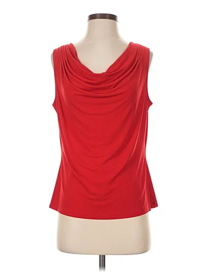 Pre-owned Calvin Klein Sleeveless T-shirt In Red