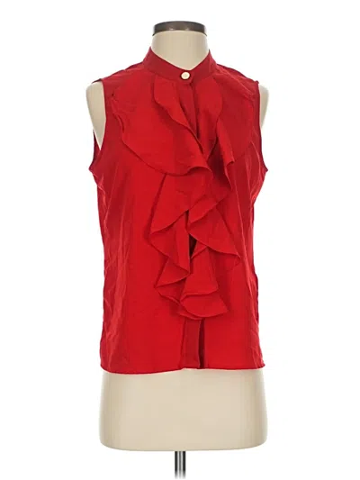 Pre-owned Calvin Klein Sleeveless T-shirt In Red