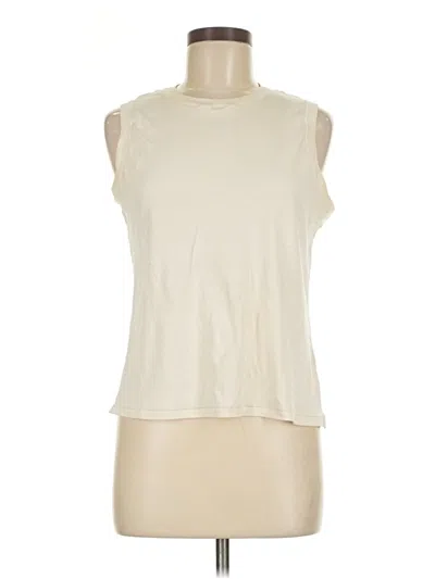 Pre-owned Calvin Klein Sleeveless T-shirt In White