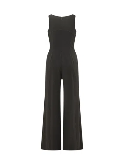 Calvin Klein Sleeveless Wide Leg Jumpsuit In Black
