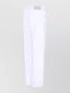 Calvin Klein Slim Ankle Denim Trousers In White