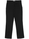 Calvin Klein Straight-leg Trousers With Clean Finish In Black