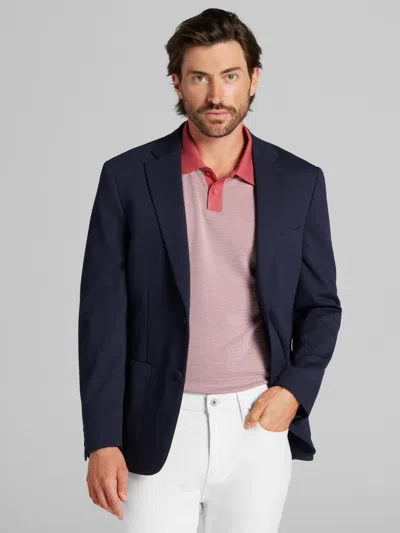 Calvin Klein Slim Fit Blazer In Blue