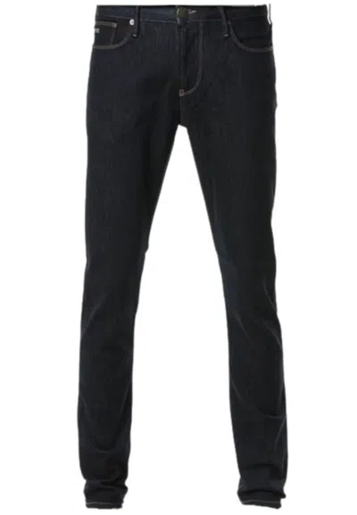 Calvin Klein Slim Fit Pants Rinse Blue In Nero
