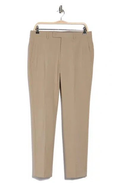 Calvin Klein Slim Fit Pants In Tan