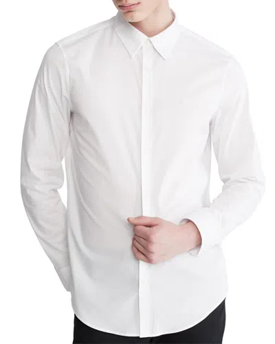 Calvin Klein Slim Fit Shirt In White