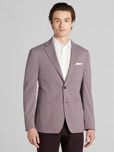 Calvin Klein Big & Tall Men's Slim Fit Sport Coat Purple