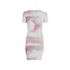 Calvin Klein Slim Ribbed All-over Logo Dress