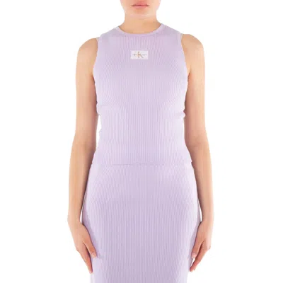 Calvin Klein Slim Ribbed Lyocell Tank Top