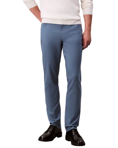 Calvin Klein Slim Stretch 5-pocket Pant In Blue