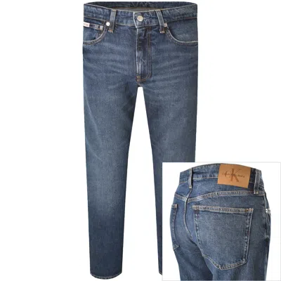 Calvin Klein Slim Taper Fit Jeans Blue