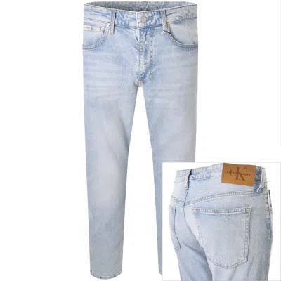 Calvin Klein Slim Taper Fit Jeans Blue
