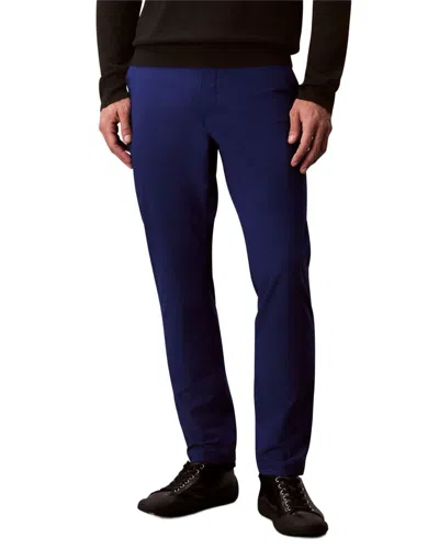 Calvin Klein Slim Tech Stretch Trouser In Blue