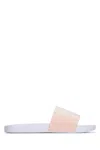 Calvin Klein Slippers In Brightwhitepeachblushcreamy