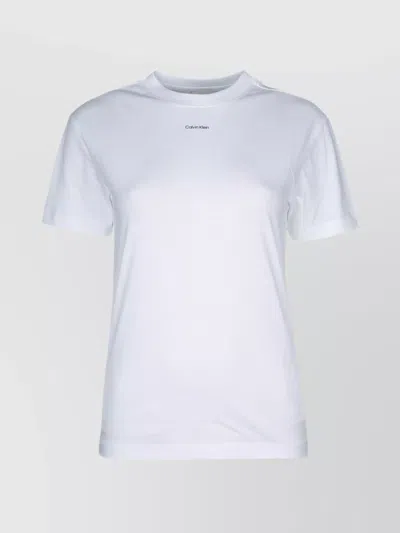 Calvin Klein Small Logo T-shirt Regular In White