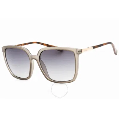 Calvin Klein Smoke Gradient Butterfly Ladies Sunglasses R717s 014 57 In Multi