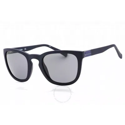 Calvin Klein Smoke Square Men's Sunglasses R724s 414 53 In Black
