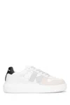 Calvin Klein Panel Contrast Low-top Rubber Sole Sneakers