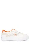 Calvin Klein Low-top Sneakers With Contrast Heel Tab
